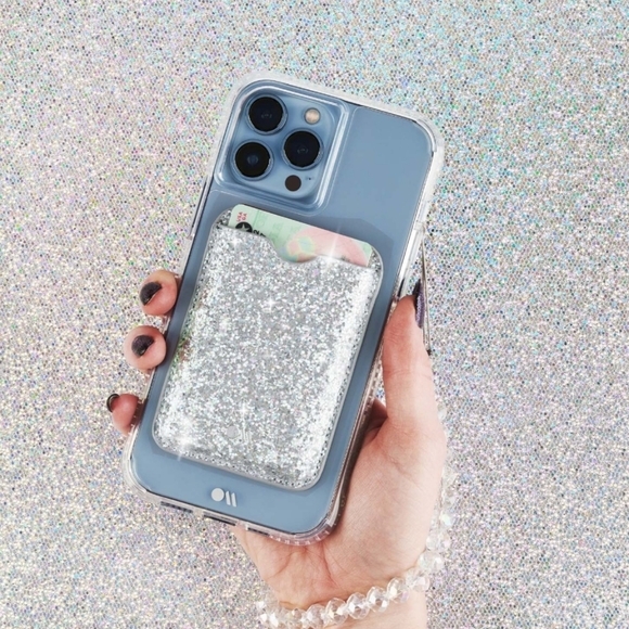 Case•Mate Magnetic Card Holder for iPhone or MagSafe compatible Case in Sparkle - Picture 8 of 8